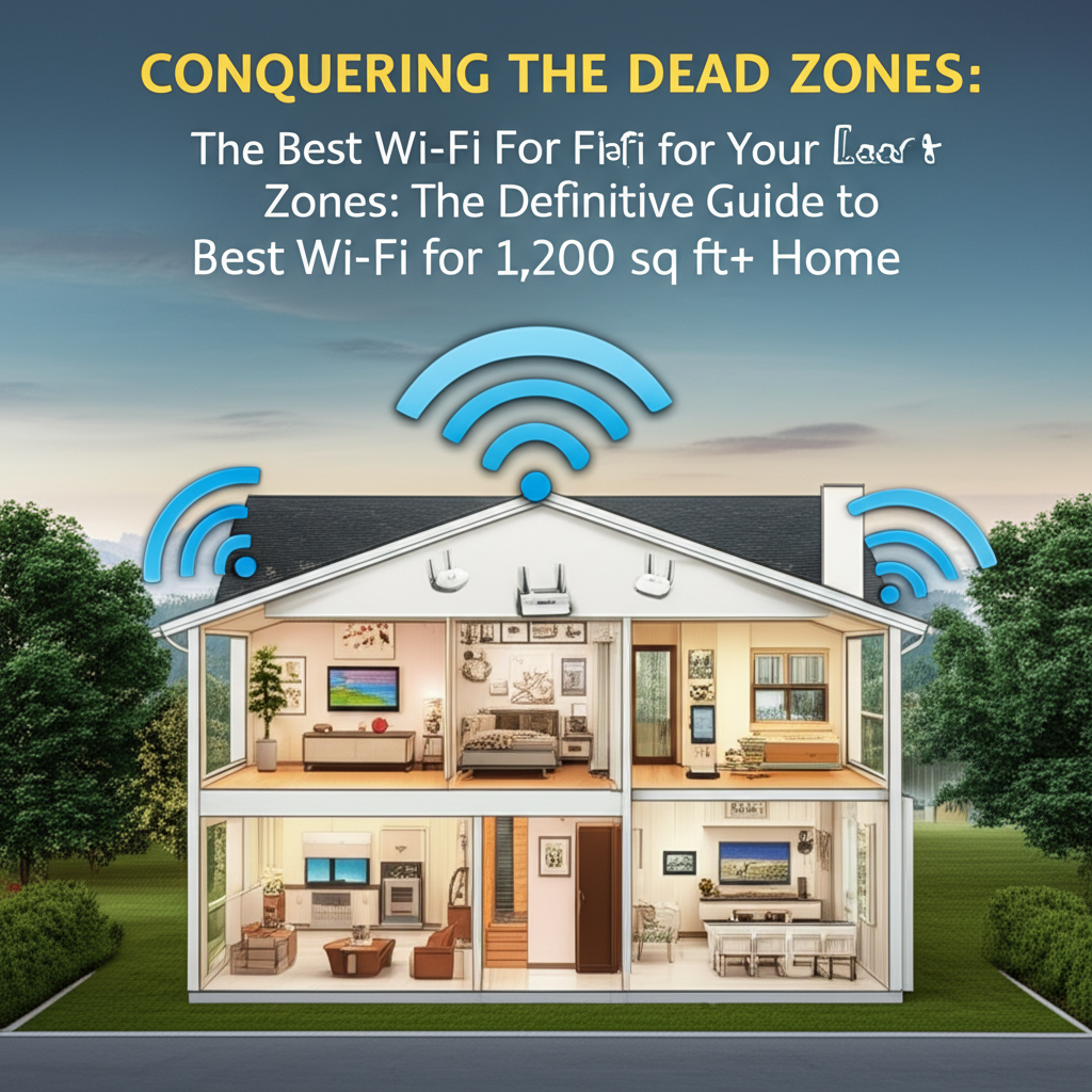 Conquering the Dead Zones: The Definitive Guide to Best Wi-Fi for Your 1,200 sq ft+ Home Conquering the Dead Zones: The Definitive Guide to Best Wi-Fi for Your 1,200 sq ft+ Home