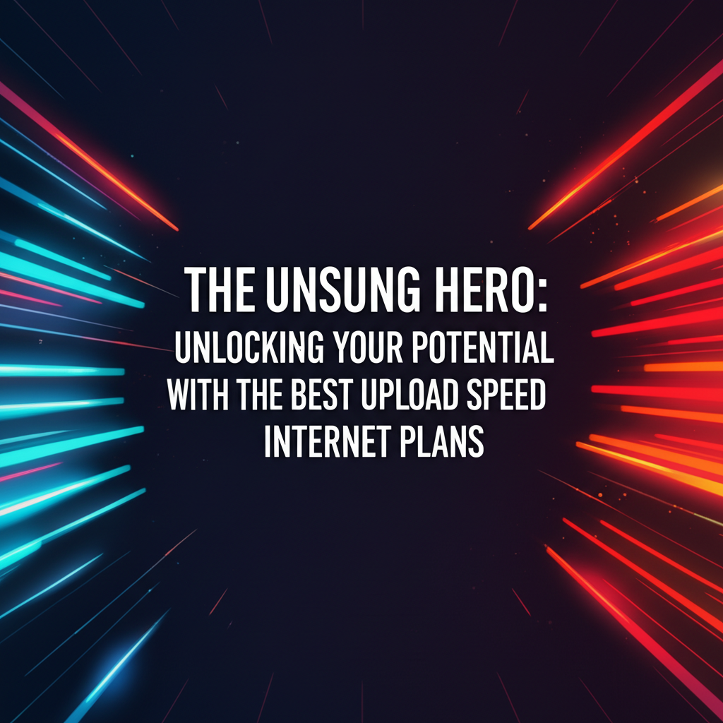 The Unsung Hero: Unlocking Your Potential with the Best Upload Speed Internet Plans The Unsung Hero: Unlocking Your Potential with the Best Upload Speed Internet Plans