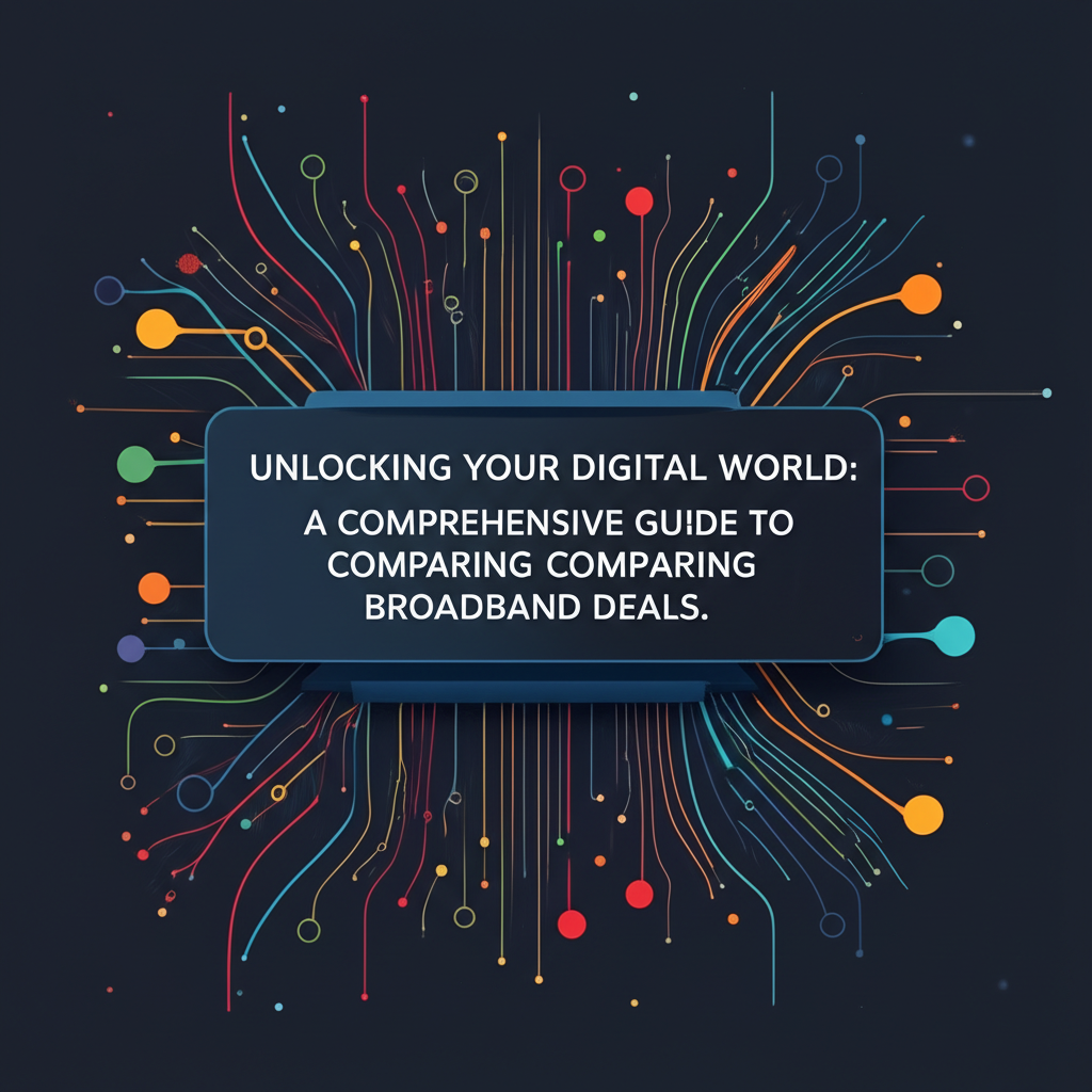 Unlocking Your Digital World: A Comprehensive Guide to Comparing Broadband Deals in [Your Specific Zip Code Here]