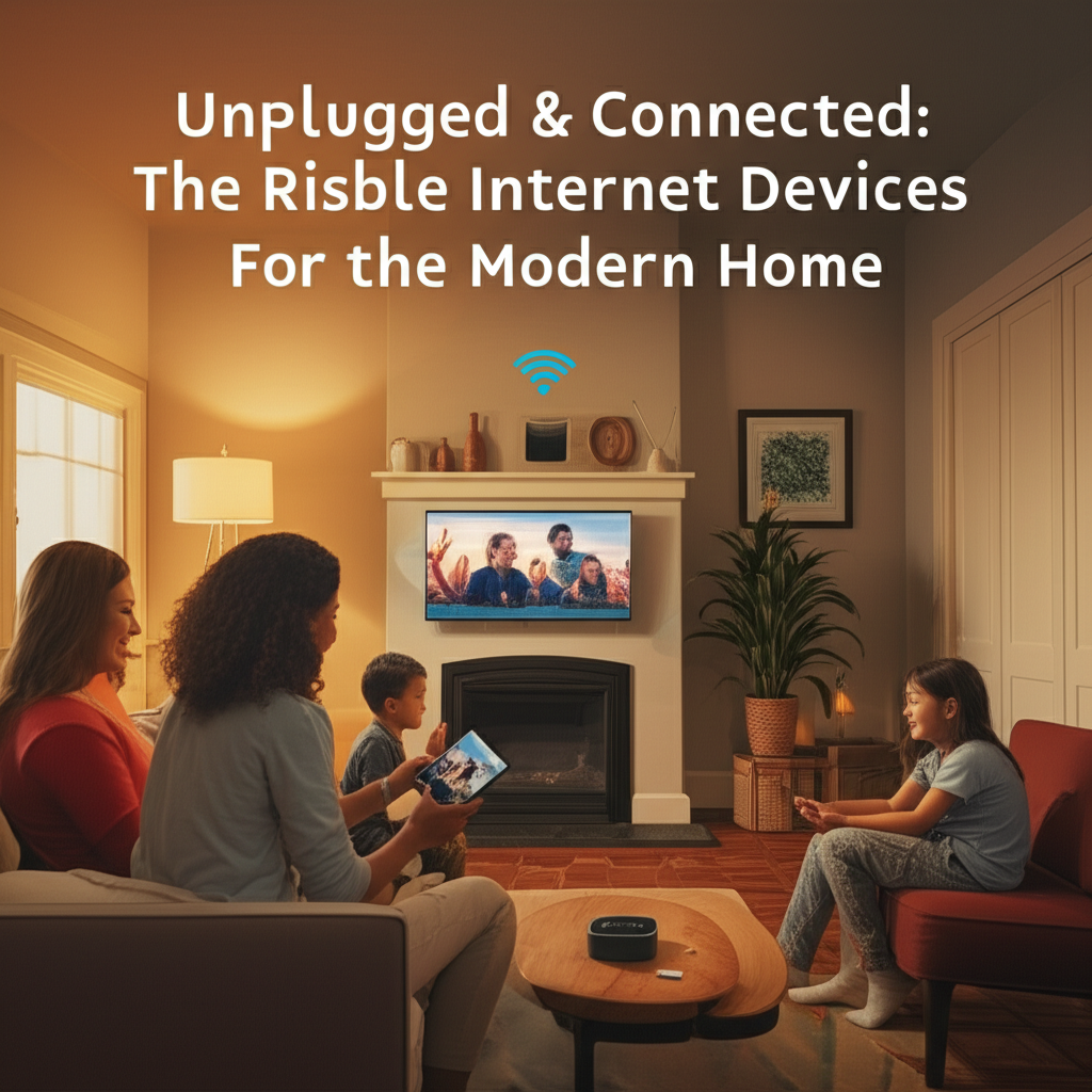 Unplugged & Connected: The Rise of Portable Internet Devices for the Modern Home Unplugged & Connected: The Rise of Portable Internet Devices for the Modern Home